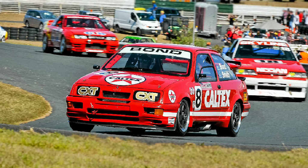 Colin Bond will compete in his Caltex Sierra this weekend at Morgan Park. Colin Bond will compete in his Caltex Sierra this weekend at Morgan Park.